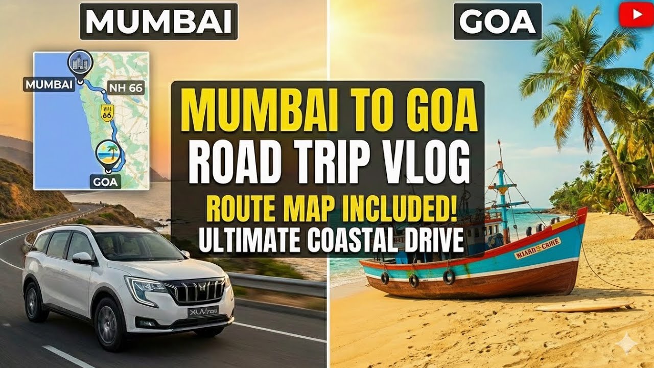 Mumbai to Goa Road Trip | NH 66 Highway Latest update | Best Route via Devrukh Sakharpa | XUV700