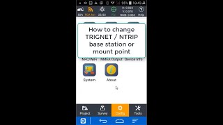CHCNAV Landstar 7 - Change TRIGNET base stations screenshot 5