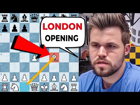 Magnus Carlsen Plays the London Opening Perfectly!