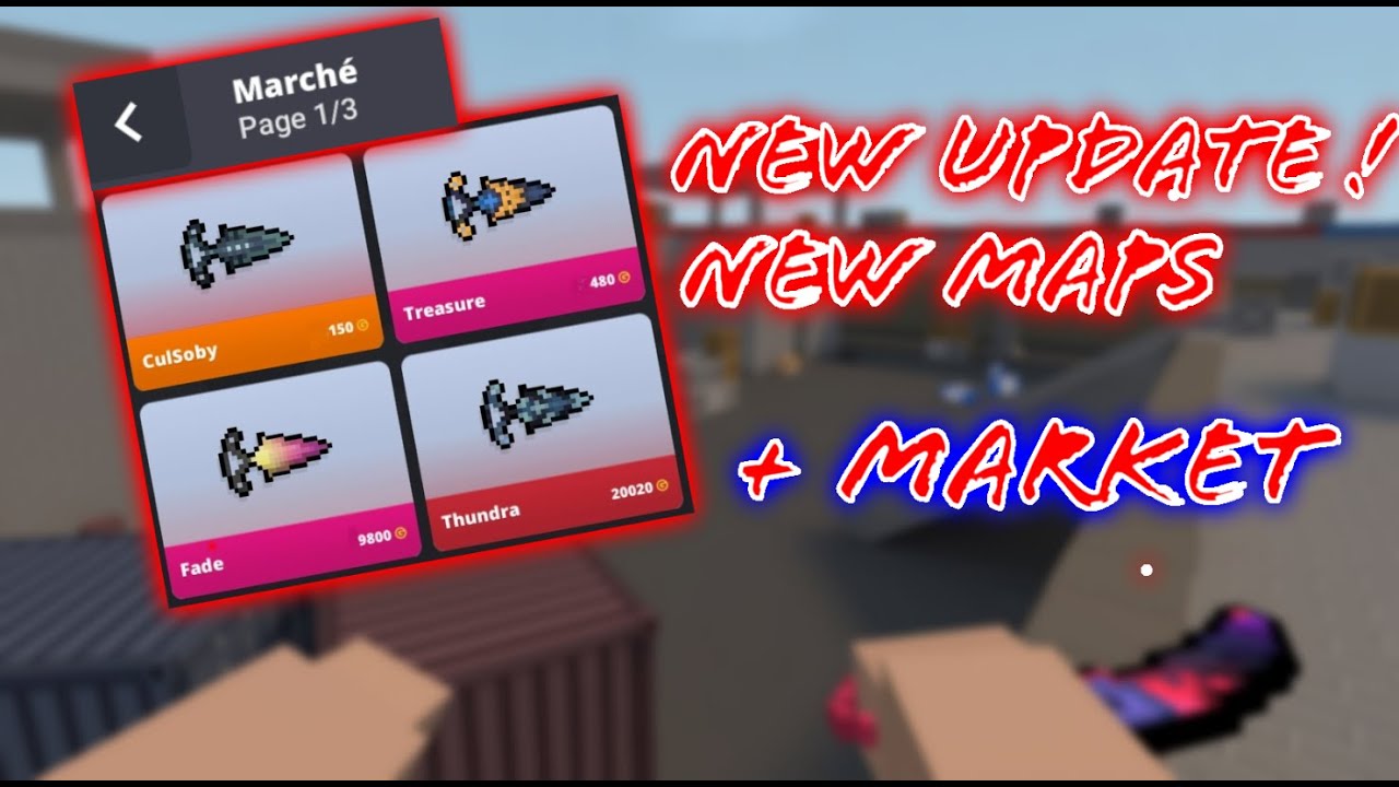 Update 7.3.0 : MARKET IS BACK, 2 NEWS MAPS NEW CASES (...)