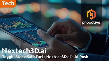 Nextech3D.ai signs LOI to sell majority stake in Toggle3D.ai securing strategic non-dilutive capital