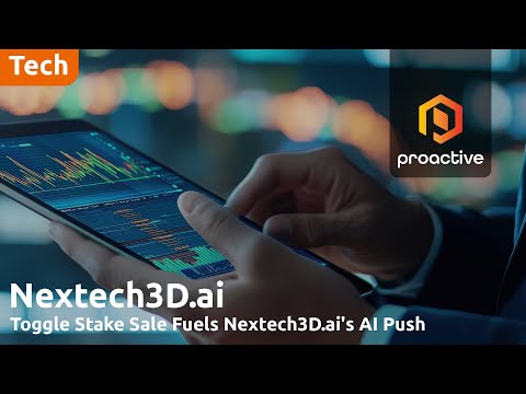 Nextech3D.ai signs LOI to sell majority stake in Toggle3D.ai securing strategic non-dilutive capital