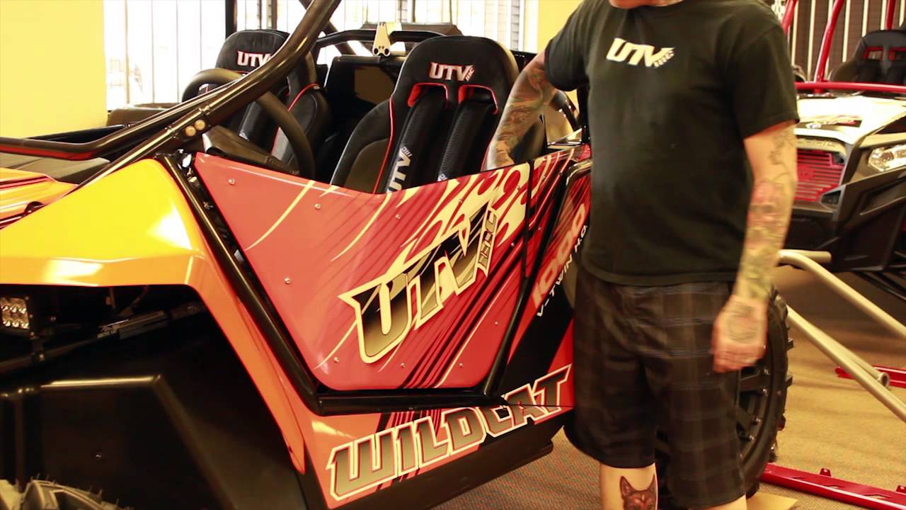 UTV Inc Arctic Cat Wildcat Opening Removable Doors