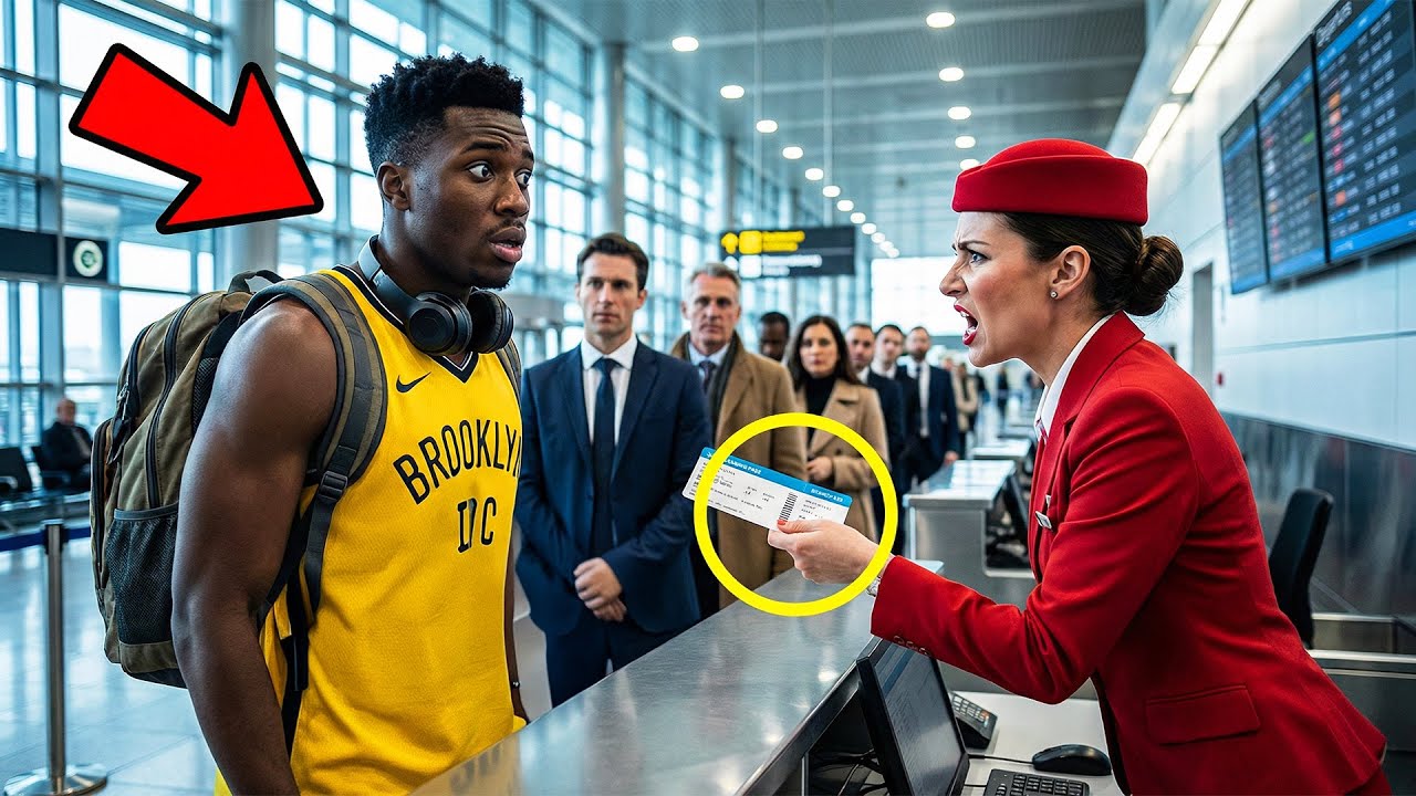 Flight Attendant Laughs at Teen’s Boarding Pass — Then the Captain Turns Back Mid-Runway