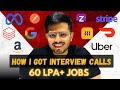 How I Got Interview Calls From Google, Amazon, Uber, Stripe & More | Every Method Explained