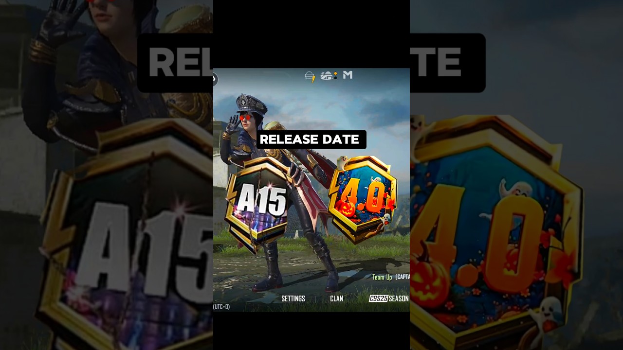 🫴🏽4.0 update and A15  New royal pass release date is here 🤩  