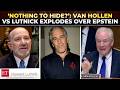 ‘I am here to testify on budget’: Lutnick dodges Van Hollen’s question on ties with Jeffrey Epstein