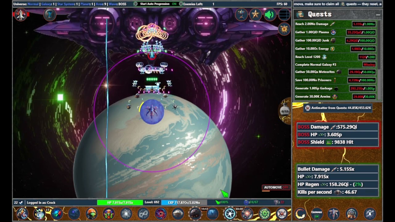 Galaxy Idle Clicker - BB#1 SN#1 BH#10 BH#11