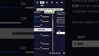 New Game Changing Setting
