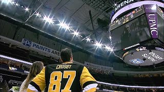 Penguins and league honor Crosby s 1 000th game