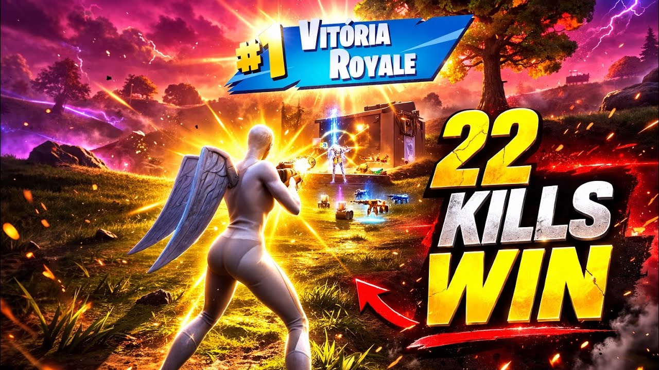 22 KILLS WIN ON FORTNITE BR SQUAD 