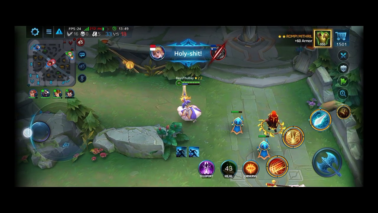 Heroes Evolved PAIGE NEW 5000K🤔 Exclusive Build Gameplay Ranked S20