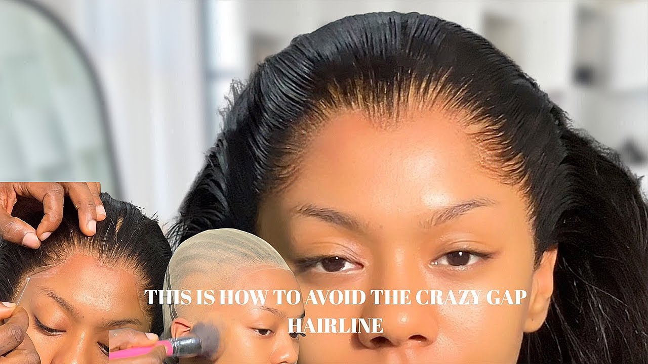 NO MORE GAPPY HAIRLINE | FULL FRONTAL TECHNIQUE FOR NATURAL HAIRLINE