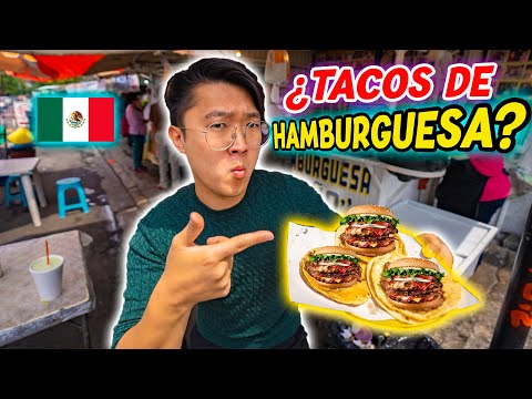 EN MÉXICO HACEN HASTA <strong>TACOS</strong> DE HAMBURGUESA