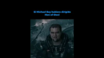 Si Michael Bay Hubiera Dirigido Man Of Steel Like Supermanlegacy Dccomics 