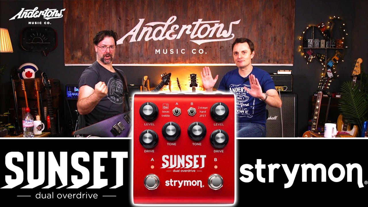 Strymon | SUNSET | Midnight BLACK Edition | Dual Overdrive Pedal