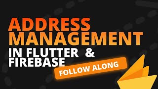 User Address Management on Firebase