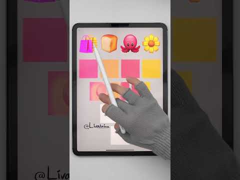 Mixing Colors Shorts Emoji Drawing Colormixing Digitalart Satisfying Procreate