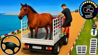 Animal Cargo Truck Driving Game 3D - Animal Transport Cargo Truck 2024 - Andriod Gameplay screenshot 3