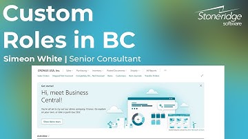 Empower Your Dynamics 365 Business Central Users with Custom Roles