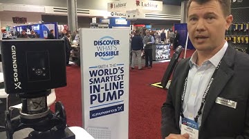 Grundfos demo at AHR Expo 2019