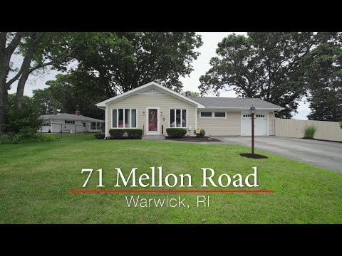 71 Mellon Road, Warwick, RI home video tour