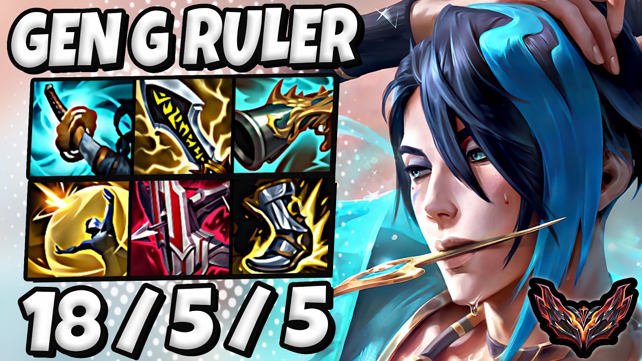 Aphelios vs Yunara ADC [ Gen.G Ruler ] Korea Grandmaster Patch 26.4 ✅