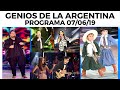 Genios de la Argentina en Showmatch - Programa completo 07/06/19