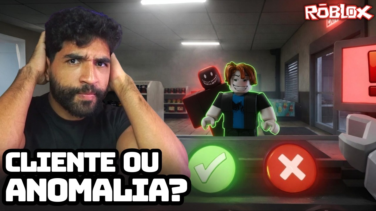 PASSANDO A NOITE NO SUPERMERCADO DAS ANOMALIAS - SERÁ QUE ACERTAMOS? | Roblox
