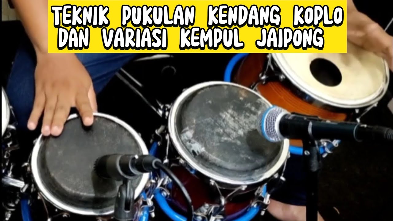 Teknik Dasar Pukulan Kendang Kempul Variasi Jaipong