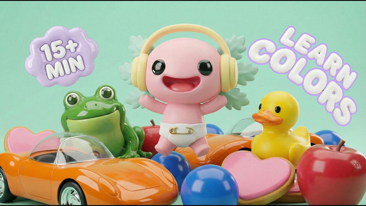 First Words MEGA Compilation! 🦆🚗 15+ Minutes Toddler Learning | Zixy World