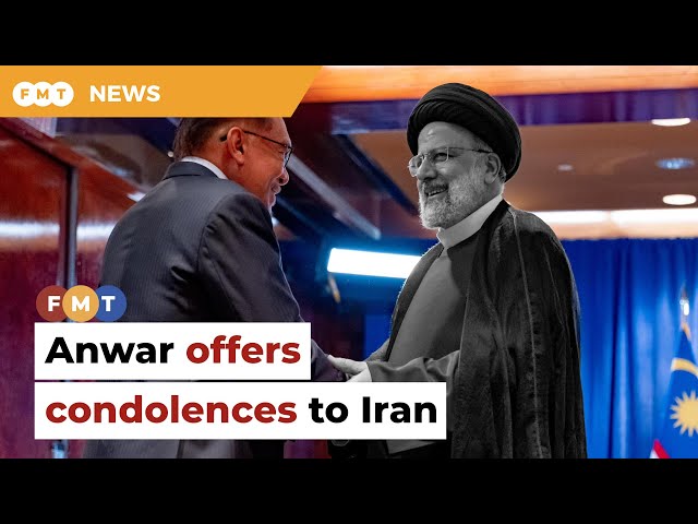 Anwar offers condolences to Iran over death of Raisi class=