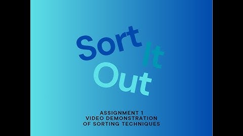 Data Structure & Algorithm (Assignment 1)