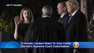 Colorado Leaders React To Amy Coney Barrett's Supreme Court Confirmation