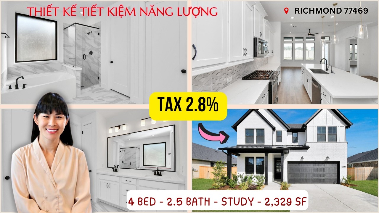RICHMOND - Nhà Mới Thuế Thấp - Thiết Kế Hiện Đại - Tiết Kiệm Năng Lượng