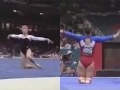 Lilia Podkopayeva vs. Eileen Diaz - 1996 Olympic Compulsory FX