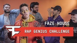 FaZe House Rap Genius Challenge