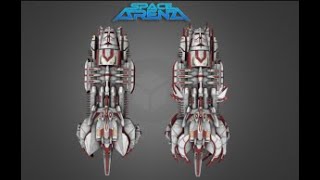 Eidolon(mk2) build! The best carrier of Space Arena Build and Fight screenshot 4