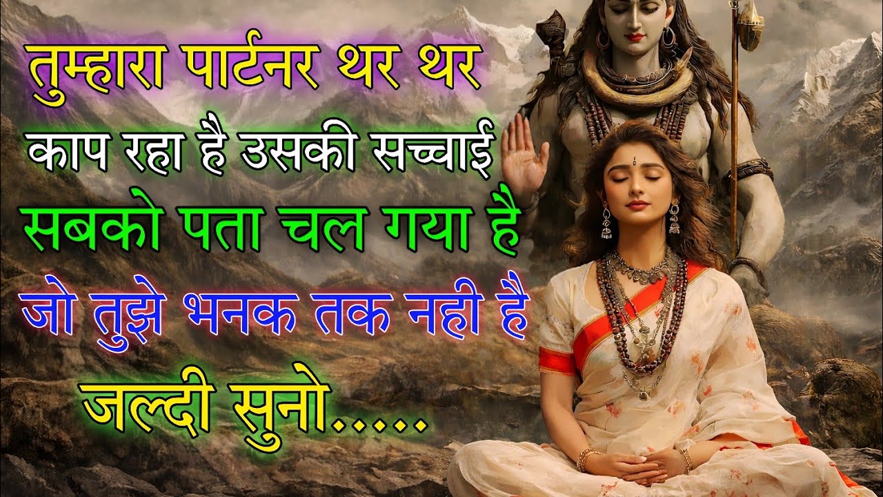 तुम्हारा पार्टनर थर थर काप रहा है उसकी सच्चाई सबको 🕉️ Maa Kali ka sandesh 🕉️
