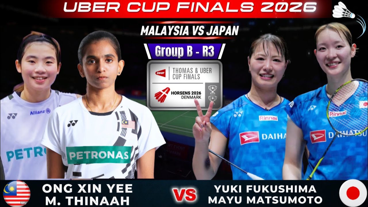 Ong Xin Yee/M. Thinaah (MAS) vs Yuki Fukushima/Mayu Matsumoto (JPN
