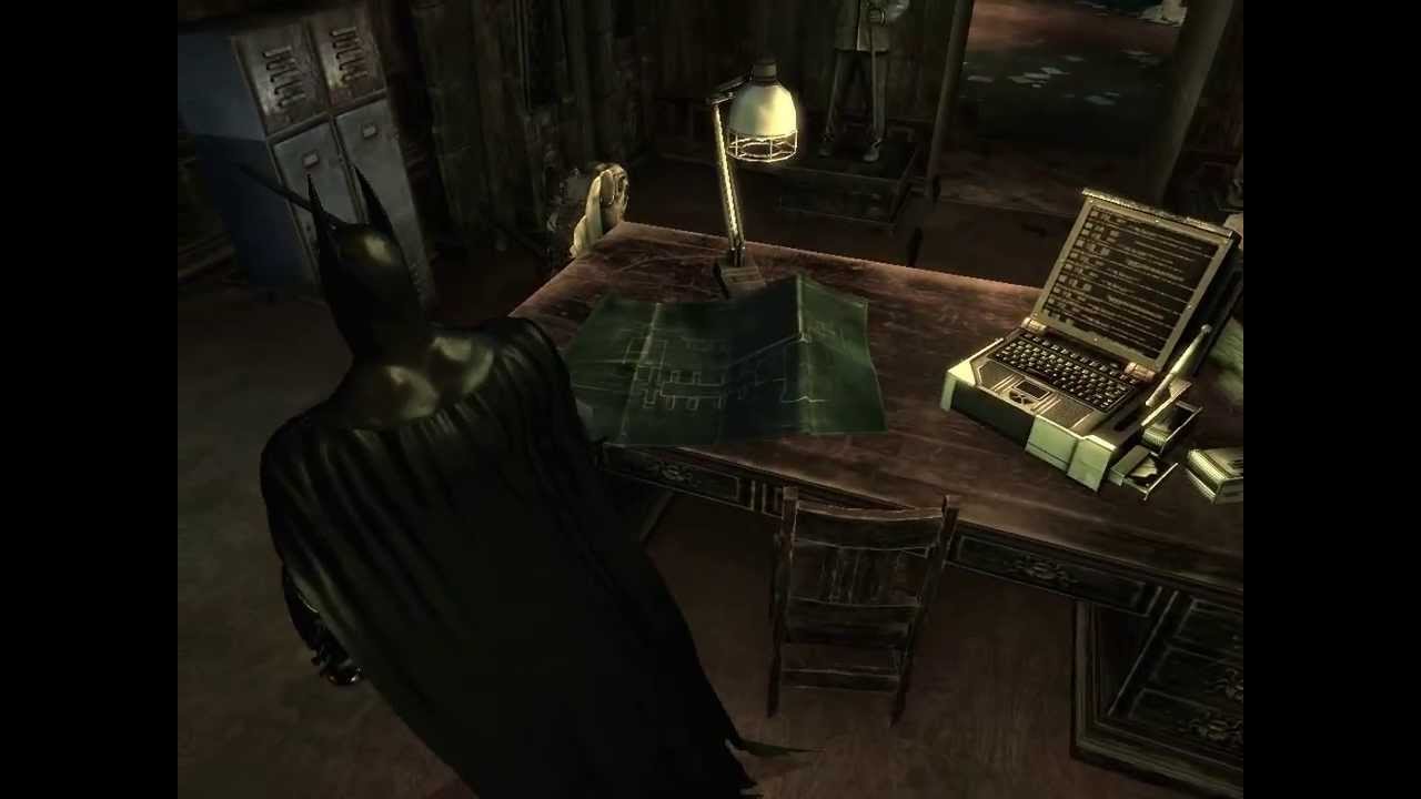 Batman Arkham Asylum - Easter Eggs - Hidden Mayer's Office & Scarface -  YouTube