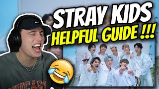 South African Reacts To STRAYKIDS QUICK AND HELPFUL GUIDE !!! 😂