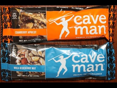 Caveman Foods: Cranberry Apricot & Wild Blueberry Nut Nutrition Bar Review