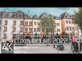 4k 60fps virtual walking tour  luxembourg city  luxemburg 2022  original sounds no comment