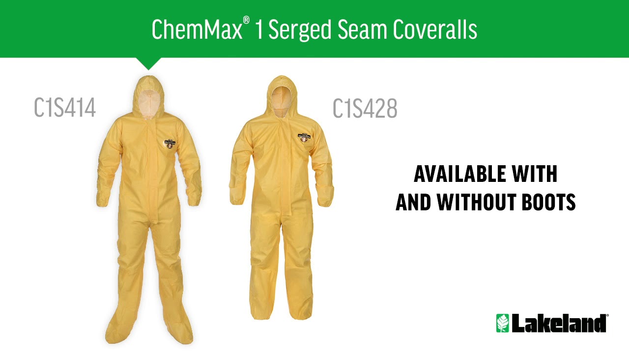 Chemsuit Lakeland 1EB Housse de Protection PPE L Hasmat Costume XL