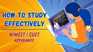 HOW TO STUDY EFFECTIVELY | TIPS For NIMCET | Exam Tips CUET | NIMCET exam strategy | Impetus Gurukul