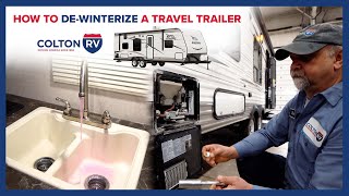 How to Dewinterize a Travel Trailer RV