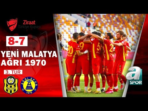 Y. Malatyaspor 3 (8) - 3 (7) Ağrı 1970 Spor MAÇ ÖZETİ (Ziraat Türkiye Kupası 3.Tur Maçı) /20.10.2022