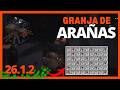 Cómo Hacer una Granja de Arañas con Spawner en Minecraft 26.1.2 🕷️ XP + Drops INFINITOS