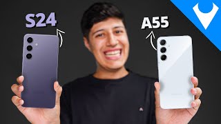 Galaxy A55 vs Galaxy S24 qual a DIFERENÇA? qual COMPRAR em 2024?